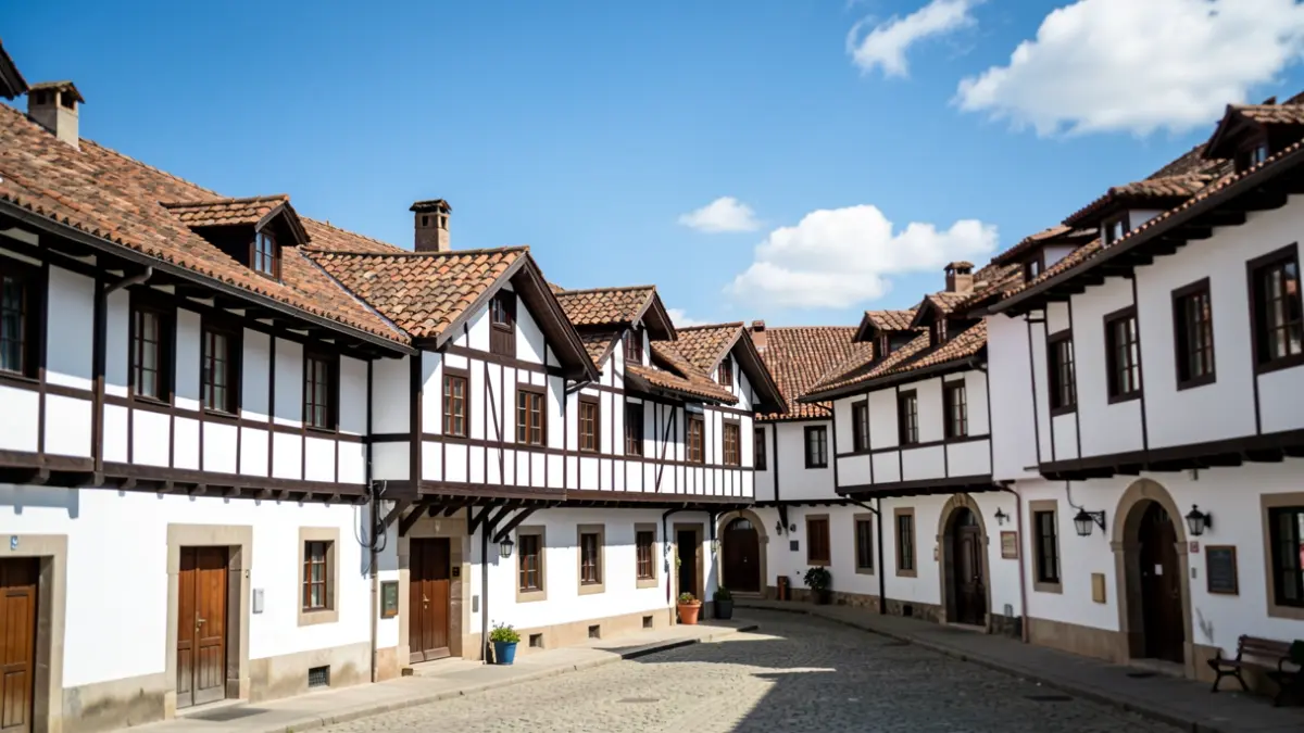 Irudi generikoa: Gernika-Lumoko herri-arkitektura tradizionala.