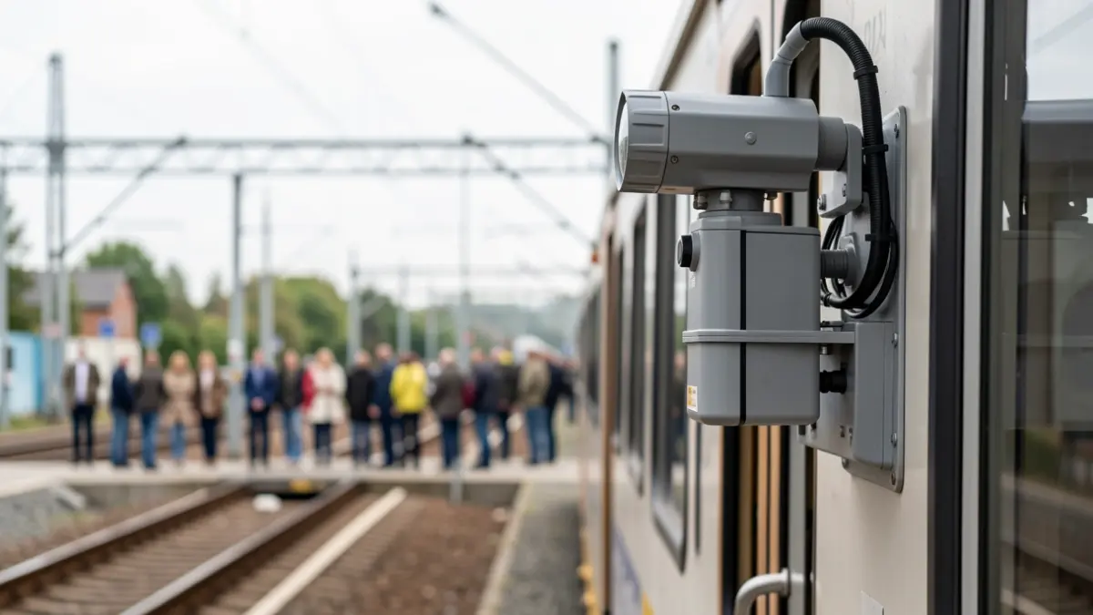 Advanced sensor technology for railway track inspection.