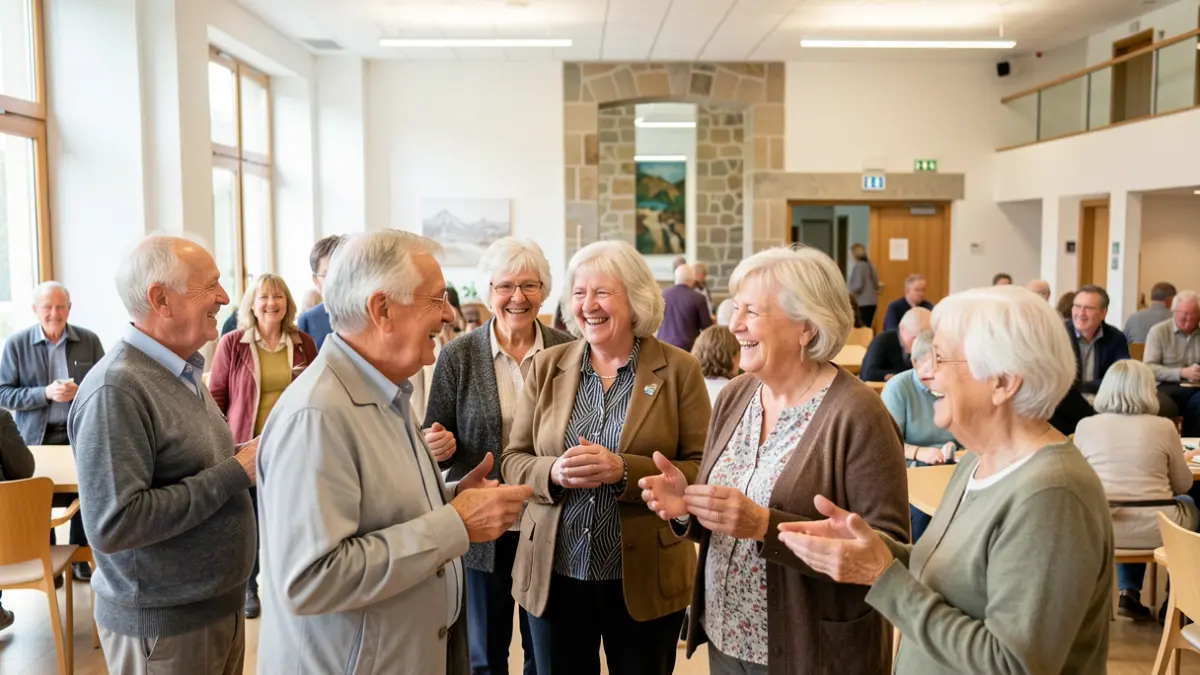 Generic image of an event for elderly people.