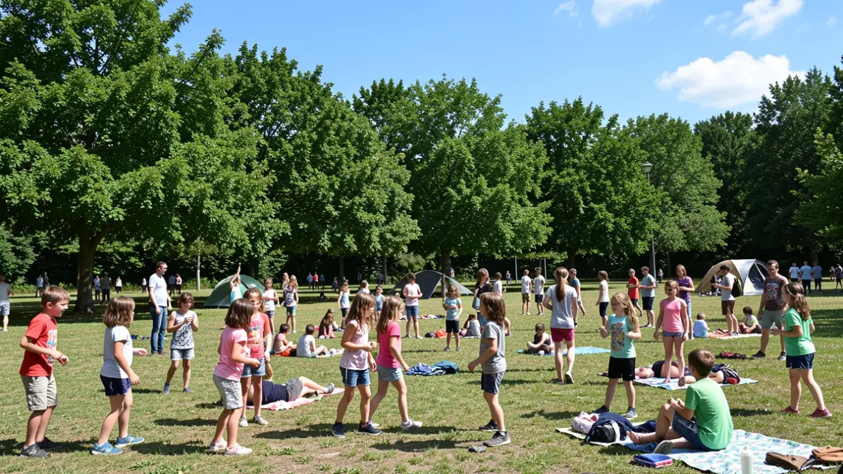 Imagen genérica de niños jugando en un parque de Irun.