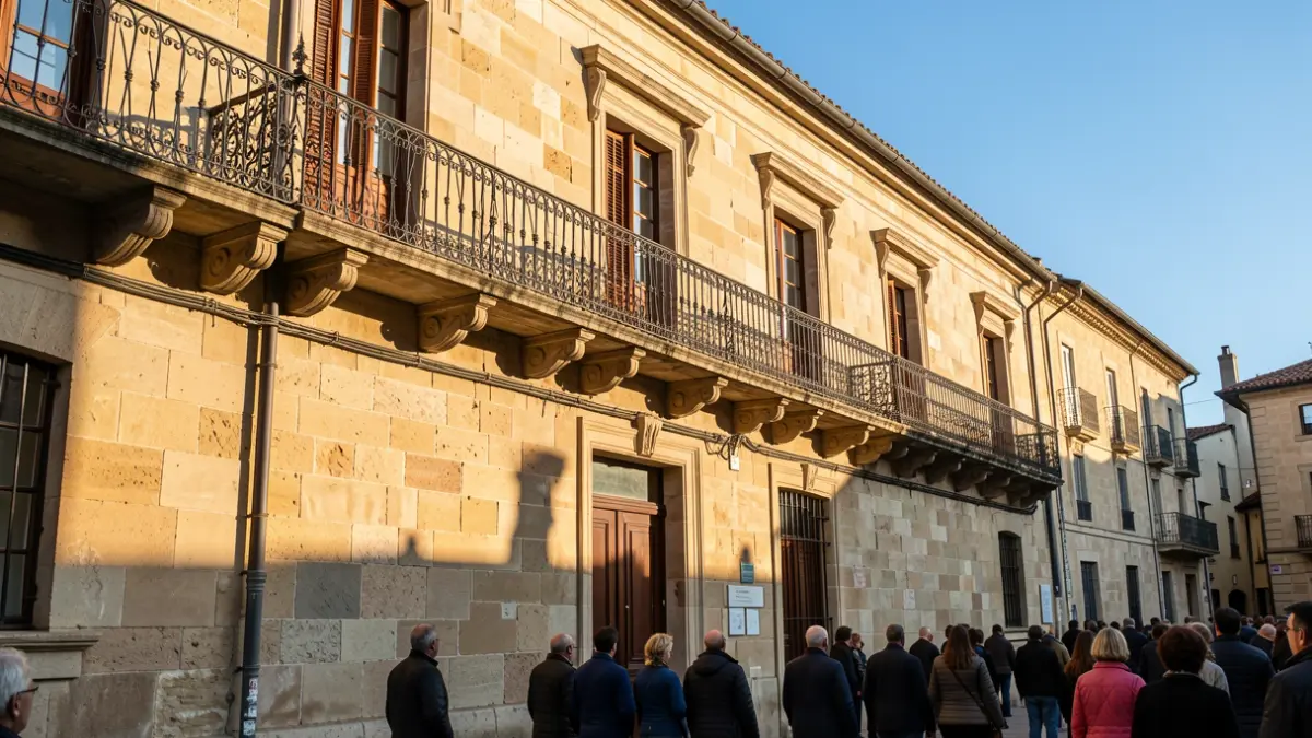 While generic images can be used, this is the specific facade of the Leioa Town Hall.