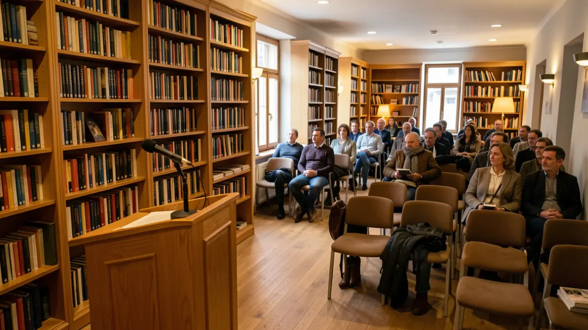 Generic image: Reading room of the Tolosa municipal library.
