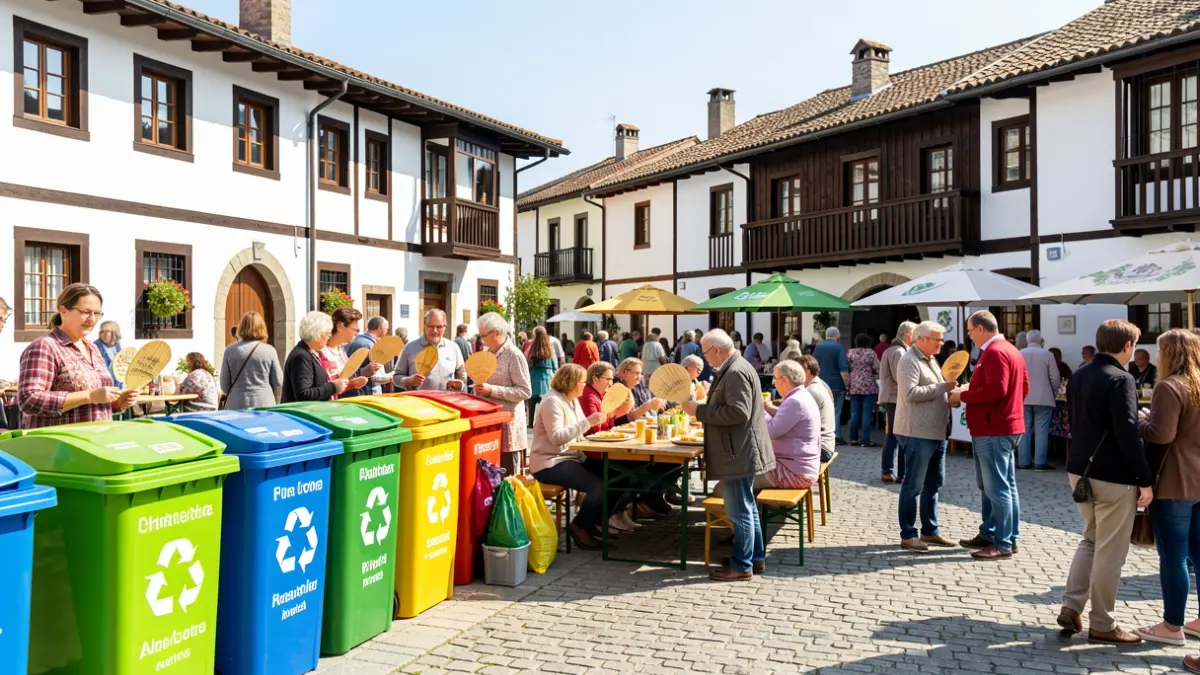 Generic image depicting sustainable festivities in Basauri.