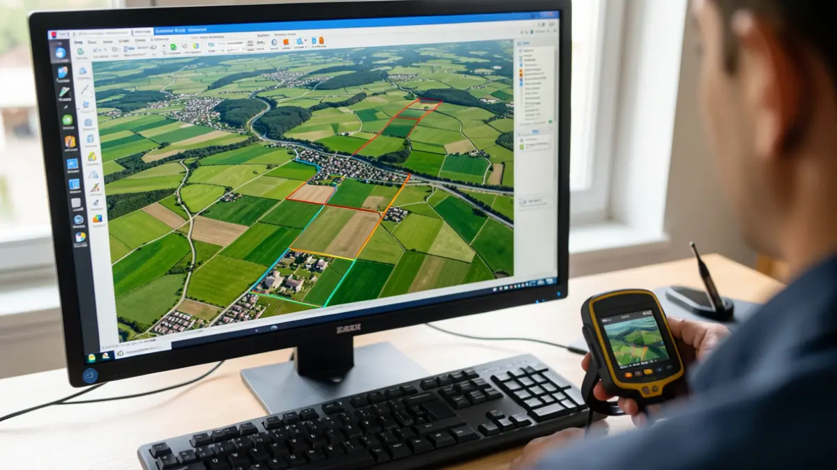 Generic image: with a GPS device in the foreground.