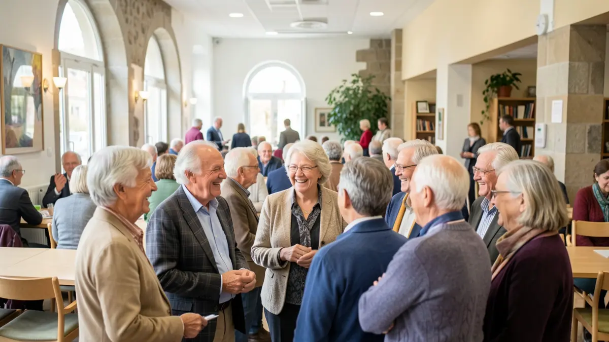 Imagen genérica de un centro comunitario para personas mayores en Bilbao.