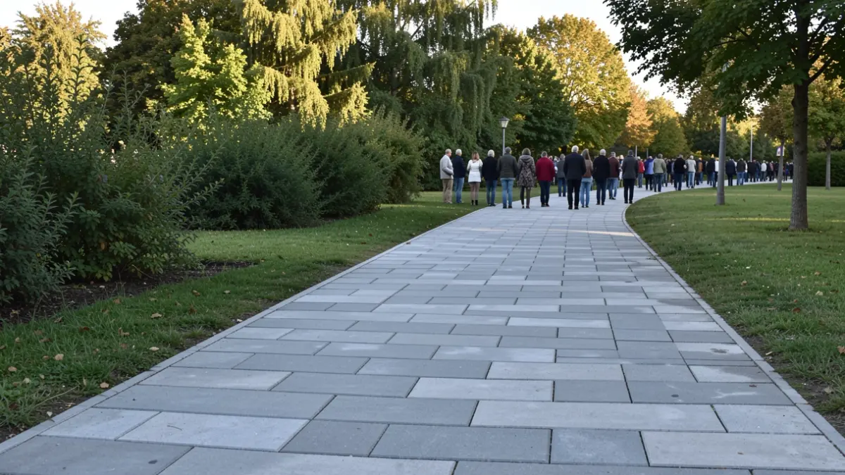 Irudi generikoa da parkeko pasabide batena.