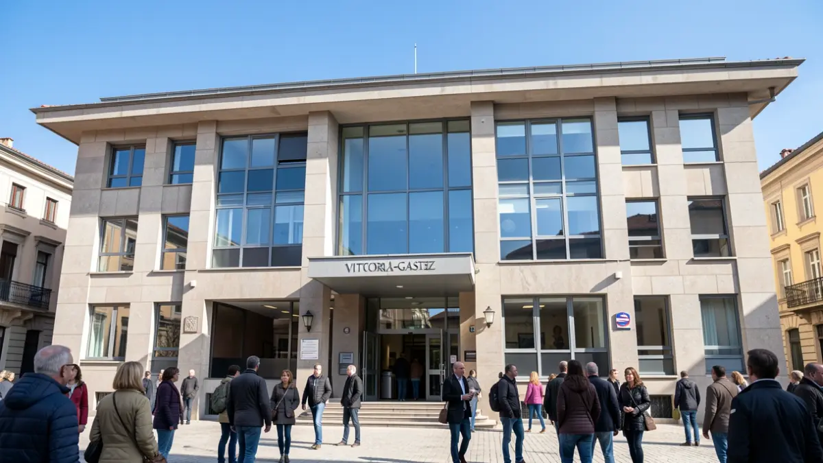 Imagen genérica del ayuntamiento de Vitoria-Gasteiz.